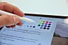 Appen Notability er en av mange som støtter Apple Pencil. Nå kan pennen også brukes i Apples egne iWork-apper. Foto: Kurt Lekanger, Digi.no