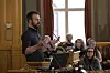 Spesialrådgiver Eskil G. Sivertsen ved FFI viste også noen eksempler på positive måter å bruke KI for demokratiet.