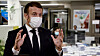 Frankrikes president Emmanuel Macron, her avbildet i en annen sammenheng.