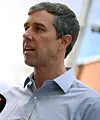 Presidentkandidat for Demokratene, Beto O’Rourke (46), intervjues i Mount Pleasure, Iowa samme dag som hans tidligere medlemskap i Cult of the Dead Cow ble kjent. Foto: Reuters/Ben Brewer
