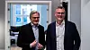 Får nye eiere: Superoffice ved (fra v.) utviklingsdirektør Guttorm Nielsen og daglig leder Gisle Jentoft. Selskapet gikk nylig over fra 8 fysiske kontorer til 240 hjemmekontorer. - Det har fungert helt utmerket. Jeg er veldig imponert over hvordan ansatte og kunder har håndtert denne enorme endringen, sier Jentoft.