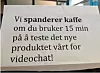appear.in startet testingen i det små, utenfor en kaffebar på Blindern. Foto: appear.in