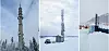 Et klart mål med reguleringen av mobilnettet er å motivere Ice til å bygge ferdig sitt mobilnett. Som illustrasjon på det har vi her Ice' egne bilder fra master der de har valgt til å prøve 4G i 700 MHz-båndet. Fra venstre: Kjeldeknatten, Storefjell og Fagernes.