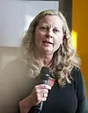 Nå må auksjonen på 800 MHz-frekvensene komme, sier Telenor-direktør Berit Svendsen. Bilde: Per Ervland