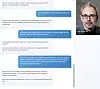Slik kunne samtalen se ut med rektor-chatboten. Den fulgte en intervjumal på 14 spørsmål, men skulle være fleksibel i svar og samtaletema. Skjermbilde: NHH
