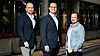Nyansatte i Orange Cyberdefence. Fra venstre: Ivan Vorobiev, Ole Martin Søgnen og Daniel Bancel.