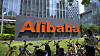 Logoen til det kinesiske teknologiselskapet Alibaba som tirsdag laserte sin egen versjon av kunstig intelligens. Samme dag laserte Kinas myndigheter også et eget lovforslag for å ha kontroll over utviklingen av slik teknologi.