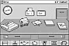 Magic Cap-operativsystemet var basert på at brukeren skulle gå til ulike virtuelle rom for å gjøre oppgaver som hørte naturlig hjemme der. Skjermbilde: Wikimedia