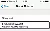 STUSSELIG: Fila som gir bedre kvalitet på norsk stemme på iPhone er nå på knappe 43 megabyte. Bilde: MJ