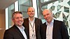 AWS etablerer sin første datasenter-region i Norden. Her et arkivbilde med (fra v.) Nordensjef Darren Mowry i Amazon Web Services, samt Sophus Slaatta og Esa Kunninen i konsulentselskapet Nordcloud. Arkivfoto.