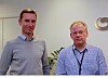 Buypass, her ved administrerende direktør Gunnar Lindstøl og sikkerhetssjef John Arild Johansen, satser nå på det globale markedet.