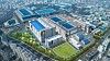 Samsung utvider selskapets produksjonsanlegg i Hwaseong, Sør-Korea, med en ny produksjonslinje for selskapets nyeste prosessorteknologier. Den skal stå ferdig til høsten. Bildet viser anlegget slik det er forventet å bli sende ut.