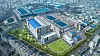 Samsung utvider selskapets produksjonsanlegg i Hwaseong, Sør-Korea, med en ny produksjonslinje for selskapets nyeste prosessorteknologier. Den skal stå ferdig til høsten. Bildet viser anlegget slik det er forventet å bli sende ut.
