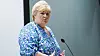 Statsminister Erna Solberg presenterer ny stortingsmelding om politiet.