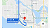 Google Maps som foreslår den mest drivstoffeffektive ruten.