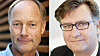 BI-professor Petter Gottschalk (fra v.) kritiserer bransjen for ikke å ha løst et utbredt problem. Microsofts sikkerhetssjef Ole Tom Seierstad er ikke enig med ham.
