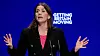 − Vårt system vil være enklere å forstå og enklere å etterleve, sier den britiske ministeren for vitenskap, innovasjon og teknologi, Michelle Donelan. Her fra det konservative partiets årsmøte oktober 2022.