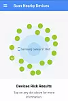 Android-appen BlueBorne Vulnerability Scanner kan sjekke om både brukerens egen Android-enhet og andre enheter i nærheten er sårbare for BlueBorne-baserte angrep. Nesten alle enhetene som ble fanget opp i lokalene til digi.no da vi testet, var relativt enkle enheter som hodetelefoner, eller Apple-enheter. Bluetooth var tydeligvis ikke aktivert på noen av Android-enhetene som var i nærheten. Foto: Skjermbilde