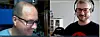 Fra hjemmekontor til hjemmekontor: Vi intervjuet Johan Broman i AWS (til høyre) i et videomøte. Skjermbilde: Digi.no