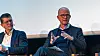Geir Håøy og NHO-topp, Ole Erik Almlid under Sintefs digitaliseringskonferanse Digital fremtid tidligere i år. Foto: Are Thunes Samsonsen