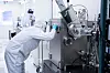 Ved mikrochip-labben til Universitetet i Sørøst-Norge har de renrom for fabrikasjon og prosessering. Foto: USN