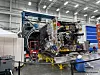 En av satellittene under testing i Northrop Grummans satellittproduksjonsanlegg i Dulles i Virginia tidlig i 2024. Foto: Space Norway