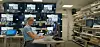 Fra Ciscos avdeling på Lysaker. Det er Alexander Græsli, produktspesialist i Cisco, som vises i bildet. Foto: Trude Brun