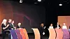 Panelet er alle enig om at digitaliseringen er i gang, men har noe ulikt syn på hva det kan føre med seg. Fra venstre. Ada Arnstad, Ola Elvestuen, (V) Torgeir Micaelsen, (Ap) Monica Mæland, debattleder Nina Kristiansen, Grete Faremo, og Kristin Halvorsen. I tillegg deltok Kalle Moene også i panelet.