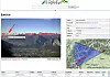 Bilde av EagleEye-tjenesten. Pilene peker på det samme objektet, men vist på to helt forskjellige måter.