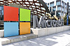 Fra Microsofts hovedkvarter i Redmond i delstaten Washington.