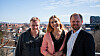 Steinar Haugen, Heidi Frost Eriksen og Gunnar Rye Bergersen i Technebies.