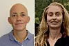 Seniorrådgiver Finn Bjarne Østby og jurist Kjersti Christina Moody i Skatteetaten. Foto: Privat