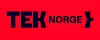 Den nye logoen, med «TEK» i blokkbokstaver. Digi skriver Tek etter språkrådets anbefaling om å skrive navn og forkortelser som kan leses i ett, med kun stor forbokstav. Illustrasjon: Tek Norge