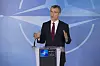 Det er tvilsomt at Jens Stoltenberg, generalsekretær i NATO, har hatt noe vesentlig med den nye avtalen med Microsoft å gjøre. Her er han avbildet under pressekonferanse i februar 2015.