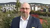Georg Svendsen, leder for infrastruktur i Telia Norge på taket av Telias bygg på Økern i Oslo. Foto: Håvard Fossen