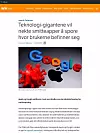 Apple og Googles løsning ble også omtalt på NRKbeta (faksimile fra NRKbeta).