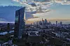 Den europeiske sentralbanken (ECB) holder til i dette signalbygget i Frankfurt, Tyskland. Sentralbanken skal etter planen begynne å utstede digitale euro.
