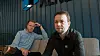 TRENGER UTVIKLERE: Det er få norske teknologihåp det stilles større forventninger til. Xeneta ble kåret til årets norske oppstartbedrift under Nordic Startup Award 2016. Fra v. administrerende direktør Patrik Berglund og utviklersjef Anton Tsigularov.