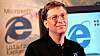 Det var mye mer ståhei rundt lanseringen av nye nettleserversjoner i «gamle dager». Her er Microsoft-sjef Bill Gates fotografert i forbindelse med lanseringen av Internet Explorer 4.0 i 1997.
