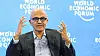 Toppsjef Satya Nadella i Microsoft under World Economic Forum i Davos i forrige uke. Foto: AP Photo/Markus Schreiber