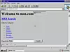 Internet Explorer 1.0 fra 1995. Her er MSN.com åpen i nettleseren. Skjermbilde: Microsoft