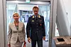 Sofie Nystrøm klatret fort i gradene fra å være direktør ved NTNUs senter for cybersikkerhet til å bli direktør for Nasjonal sikkerhetsmyndighet (NSM) i 2021. Hun har også vært leder i E-tjenesten. Nå har hun startet eget selskap og fått saksforbud. Her sammen med generalmajor Inge Kampenes i Cyberforsvaret da det ble kjent at Nystrøm ble NSM-sjef.