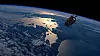 Selfiesat skal gå i lav jordbane i området 530-558 kilometer fra jorden. Illustrasjon: Orbit NTNU