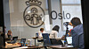 Digitaliseringen i kommunene har skutt fart det siste året, ifølge rapport. Her et bilde av da bystyret i Oslo for første gang gjennomførte et digitalt bystyremøte 22. april.