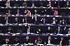 EU-parlamentet under avstemming over KI-loven, AI Act, i Strasbourg, i 2024. Lovverket har satt en høy standard for regelverk rundt kunstig intelligens, og Norge og EØS vil ha på plass tilsvarende KI-lov.