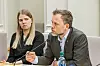 Audun Lysbakken (SV) var ikke spesielt imponert over DSS' pengestyring da han møtte i kontroll- og konstitusjonskomiteen mandag. Her avbildet ved en tidligere anledning. Foto: Arash A. Nejad