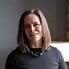Bea Longworth i Nvidia studerte egentlig engelsk litteratur, men fikk jobben i Nvidia fordi hun var gammel gamer og kjente til selskapet fra før. Foto: Are Thunes Samsonsen