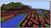 Slik ser Vågen og Bryggen i Bergen ut når du putter norske kartdata inn i Minecraft. Bilde: Skjermdump