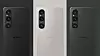 Fargeutvalget på Xperia 1 V er ikke akkurat sprudlende. Foto: Sony