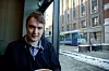 Håkon Hoff er permittert utvikler, men optimist. – Når økonomien får fart igjen, kommer oppdragene, mener han. Foto: Are Thunes Samsonsen